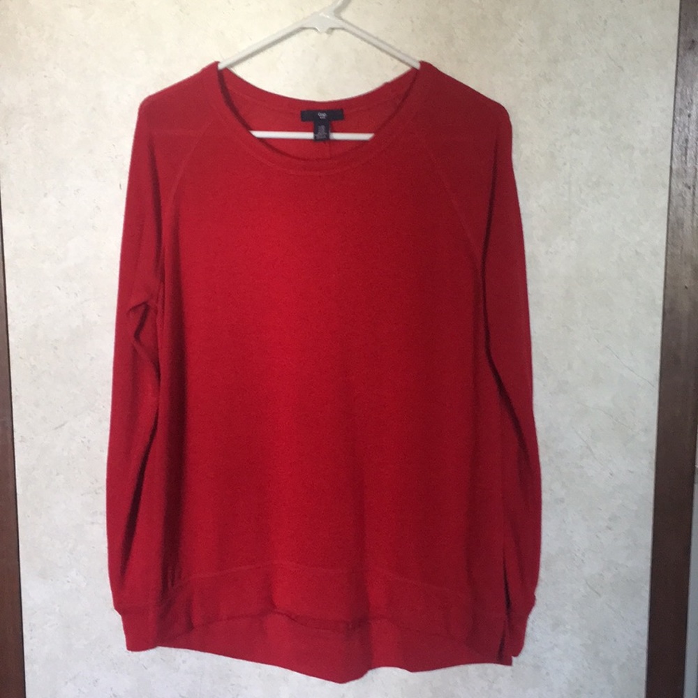 Gap red sweater